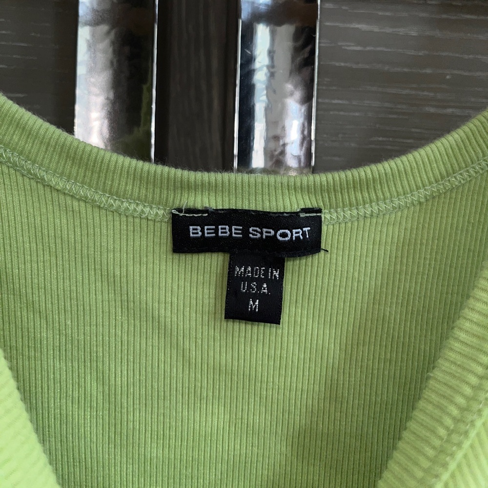 Vintage green Bebe tank